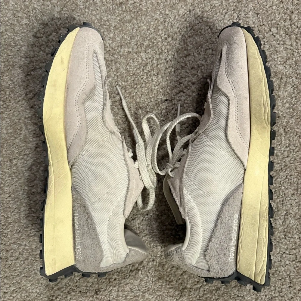 New Balance 327 Sea Salt Raincloud Sneaker Unisex 9 Mens 10.5 Womens - Picture 3 of 11